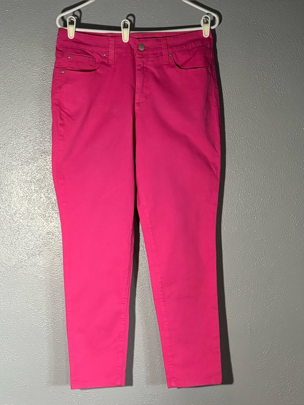 Charter Club Pink Bristol Skinny Ankle Stretch Jeans Womens Size 8